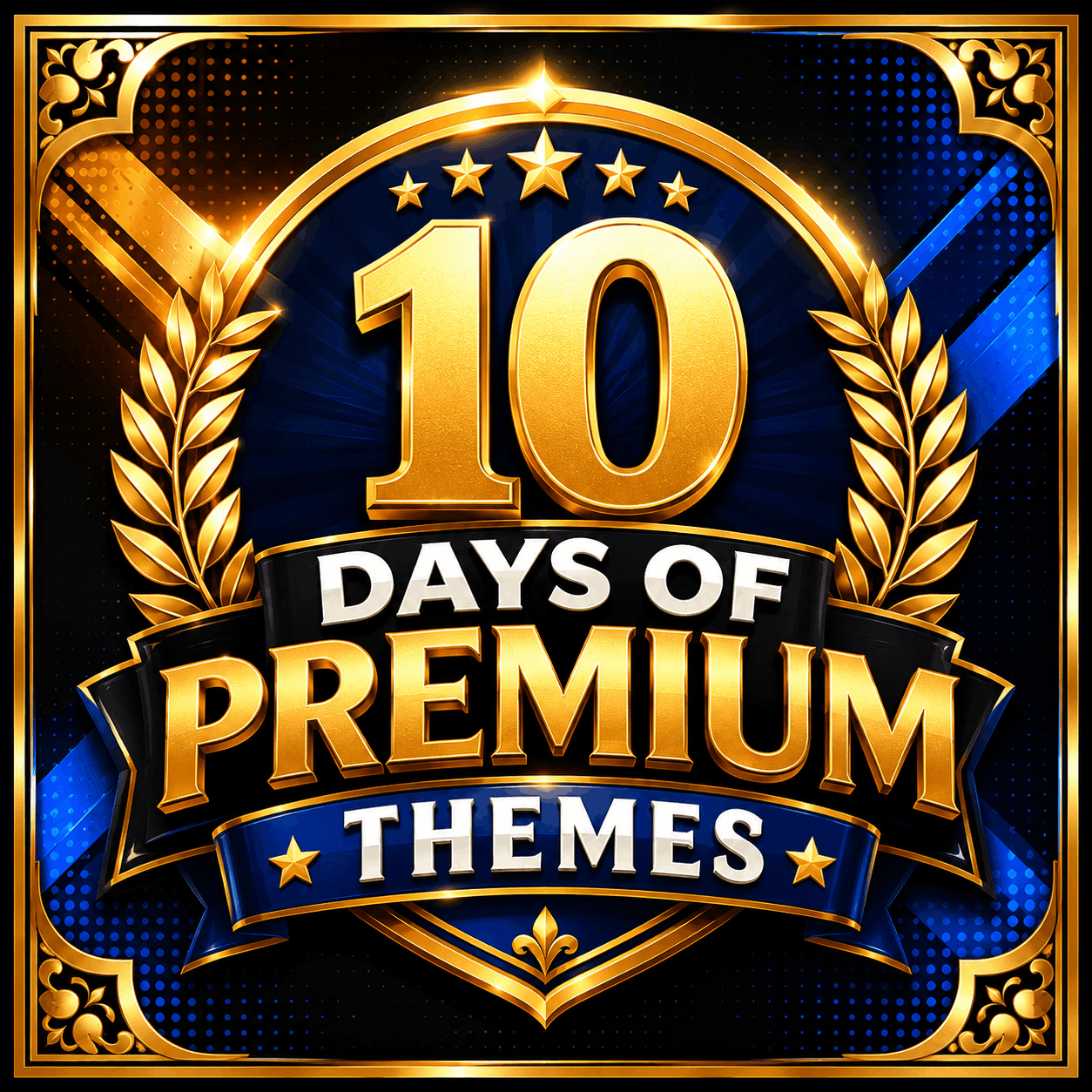 10 Days Of Premium Themes