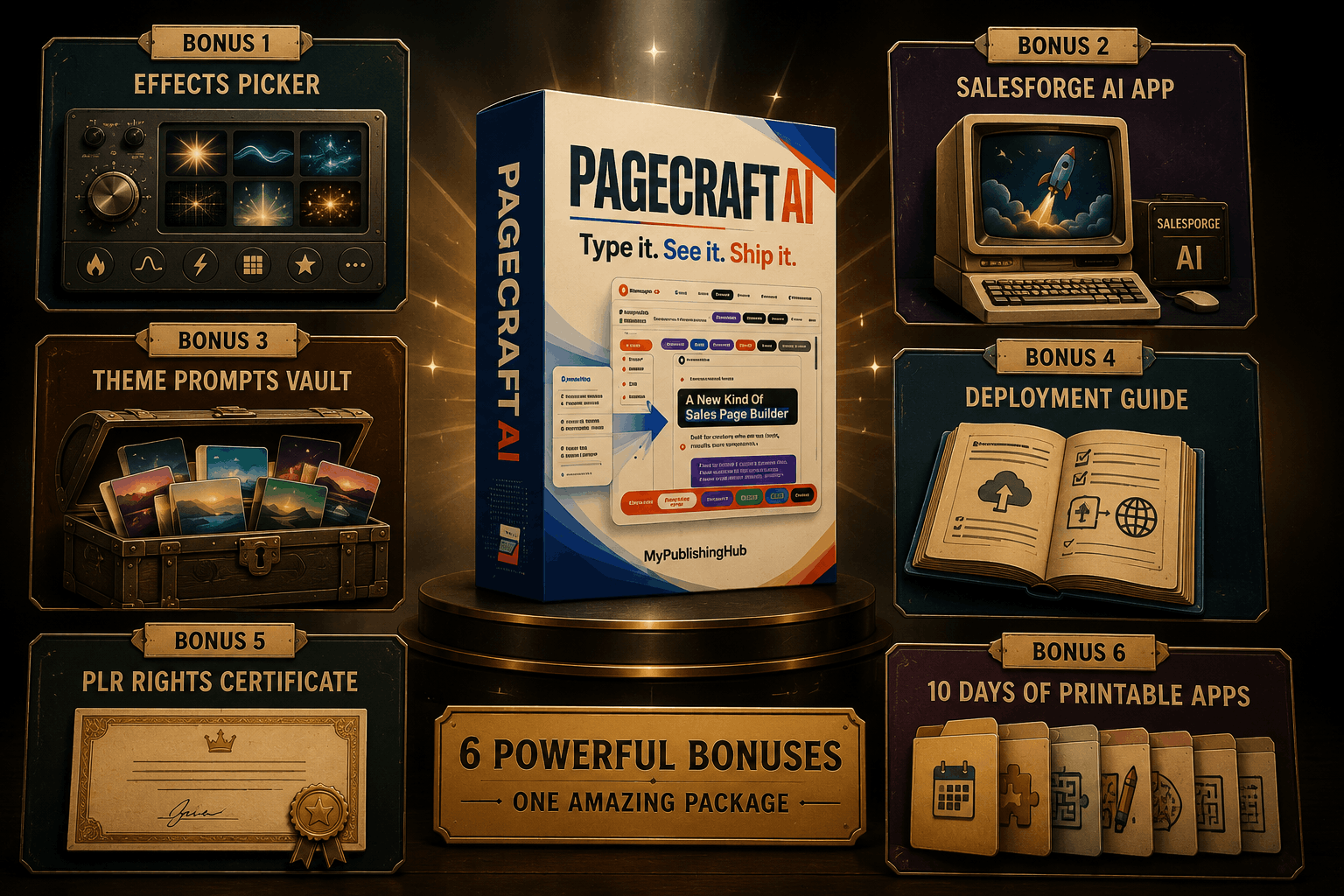 More bonuses inside PageCraft AI